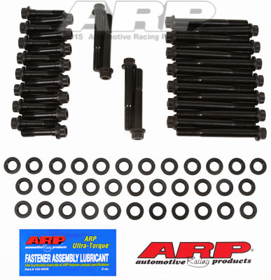 Cylinder Head Bolt Kit for Chevrolet 23° Cast iron OEM, Gen III Vortec/Truck, most Edelbrock, LT-AFR