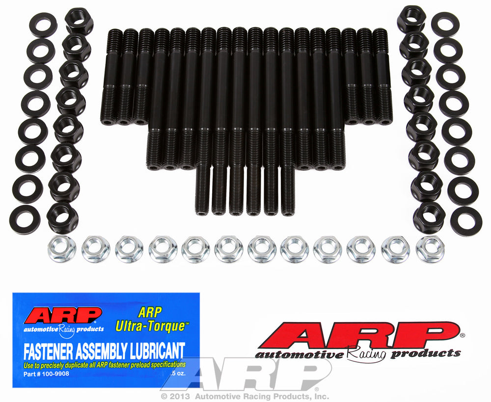 Main Stud Kit for Chevrolet Large journal with aftermarket (4-6 bolt) windage tray 3.25-3.48” stroke