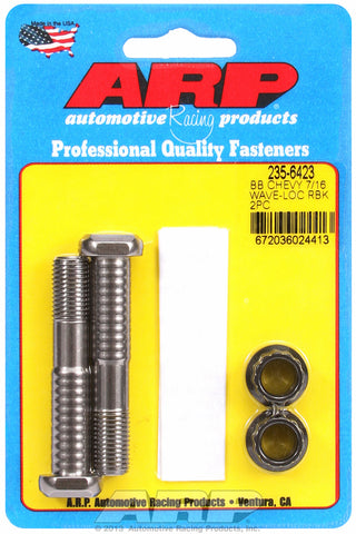 Pro Wave ARP2000 2-pc Rod Bolt Kit for Chevrolet 454-502 cid 7/16˝ with 12 pt nuts