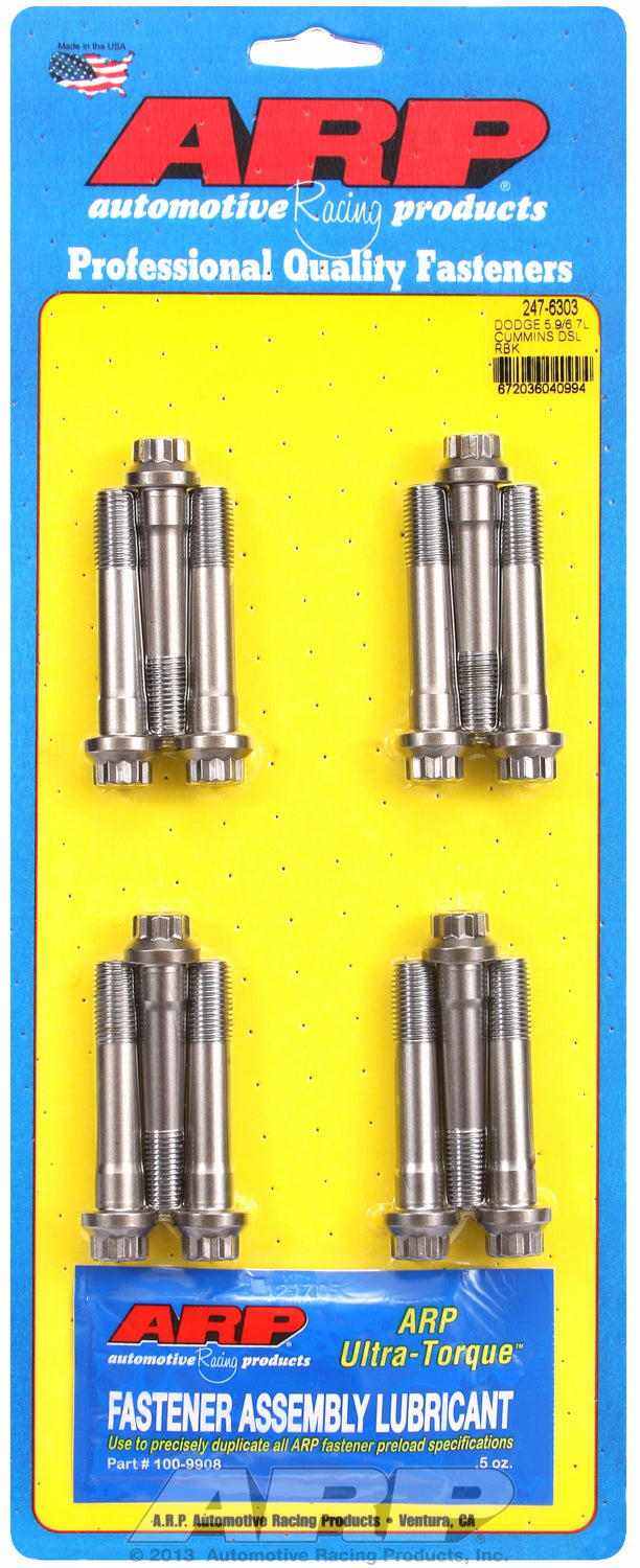 Pro Series ARP2000 Complete Rod Bolt Kit for Dodge Dodge/Cummins 5.9L 12V/24V