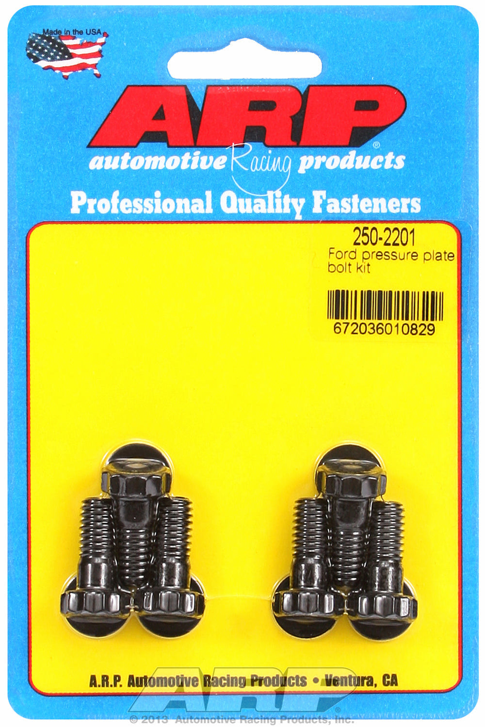 Pro Series Pressure Plate Bolt Kit for Ford 289-460 V8 (1985 & earlier)
