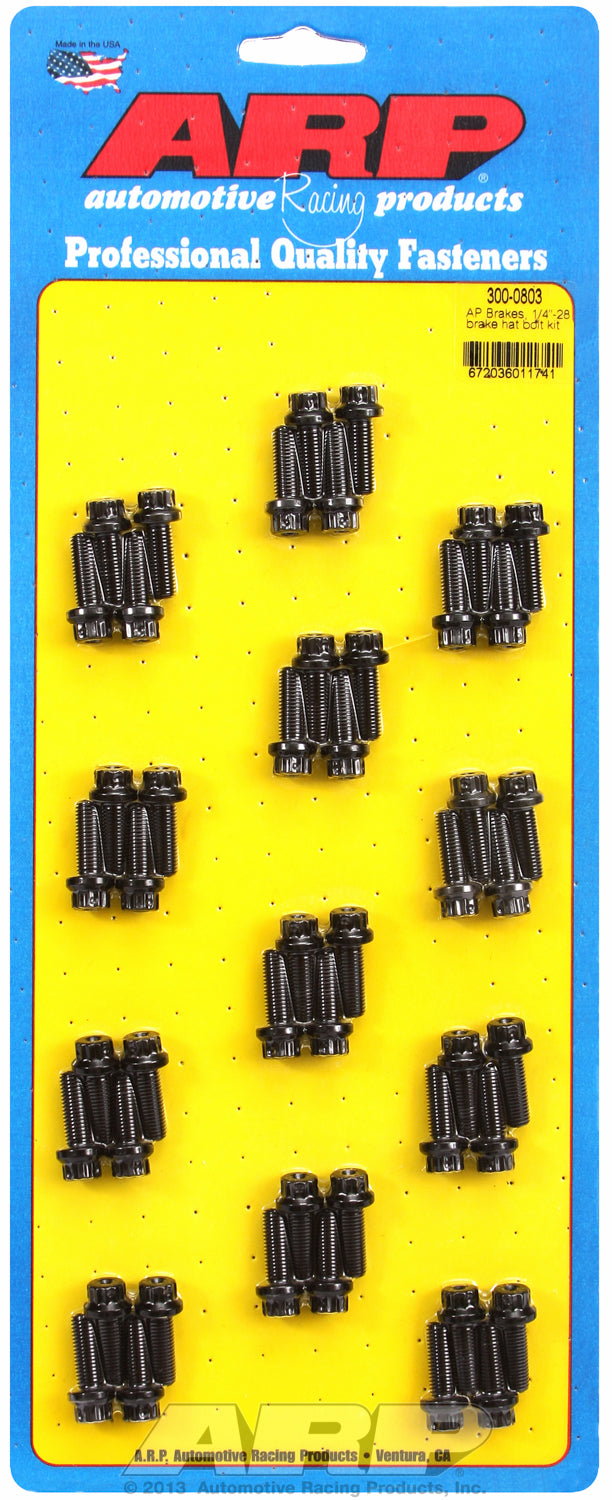 Brake Hat Bolt Kit for 1/4-28 (48 pcs.)
