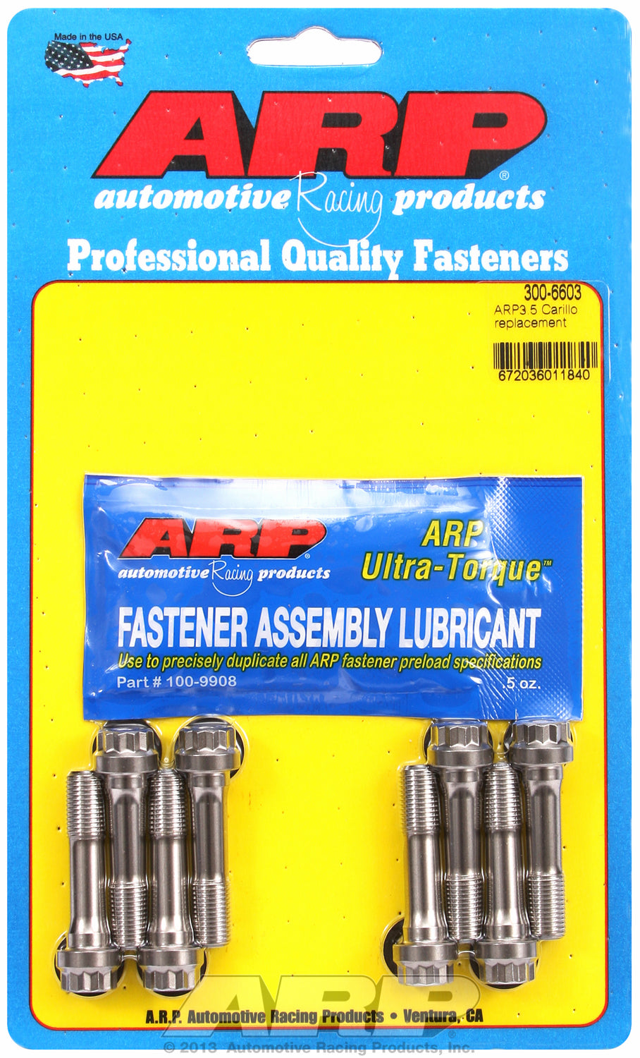 ARP3.5 General Replacement Rod Bolt Kit Complete - Set of 8