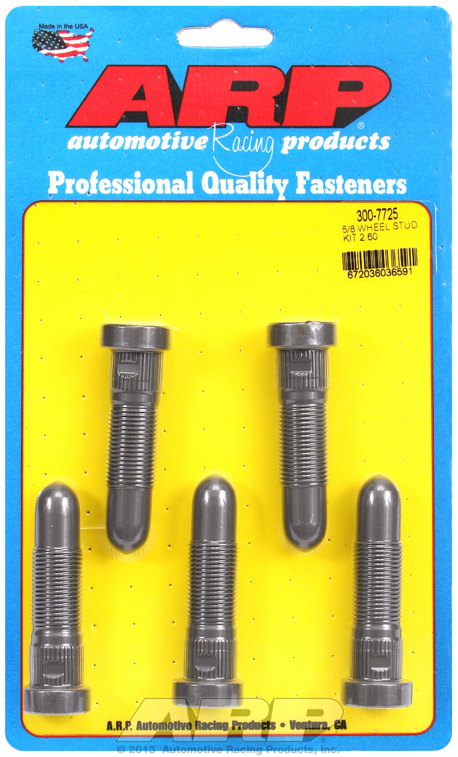 5/8-18 X 2.60 wheel stud kit