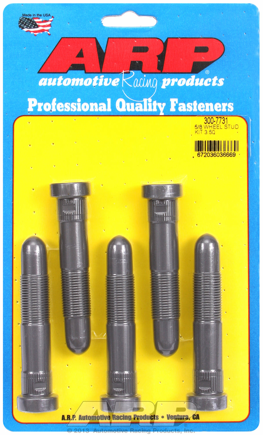 5/8-18 X 3.50 wheel stud kit