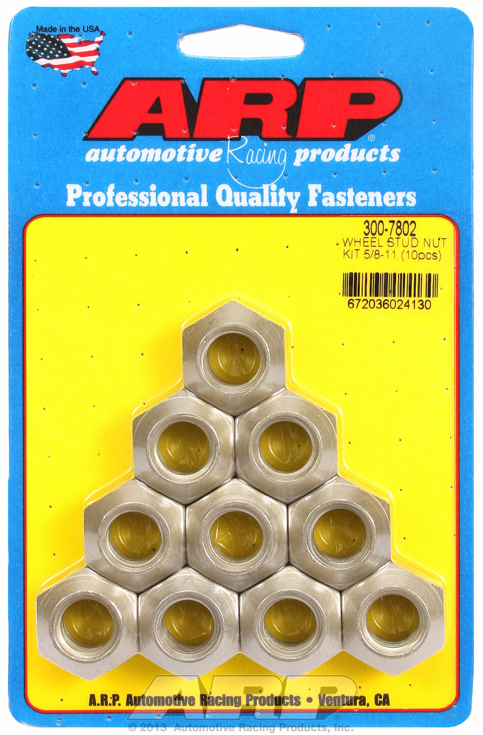 5/8-11 wheel stud nut kit