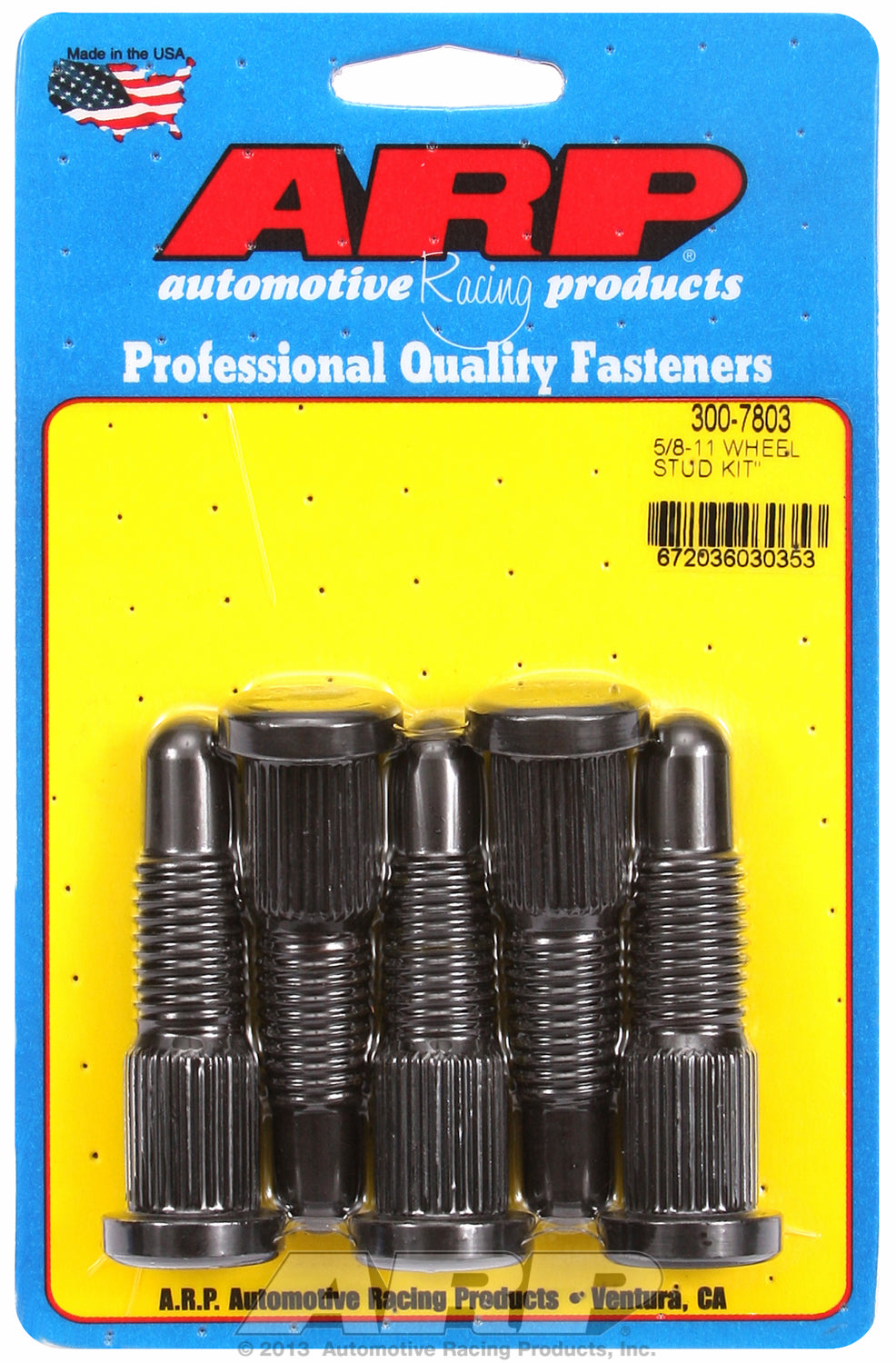 5/8-11 x 2.65 wheel stud kit