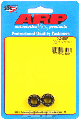 3/8in  8740 Black Oxide 12-pt Nut Kit