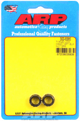 7/16in  8740 Black Oxide 12-pt Nut Kit