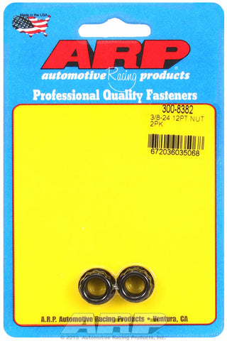 3/8in  8740 Black Oxide 12-pt Nut Kit