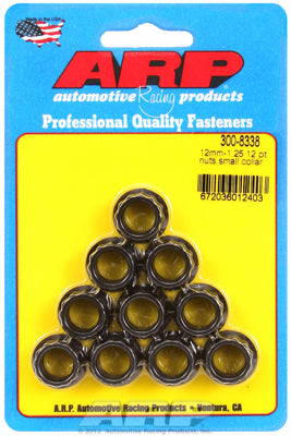 M12in  8740 Black Oxide 12-pt Nut Kit