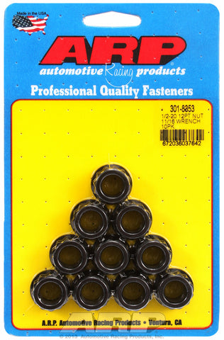 1/2in  8740 Black Oxide 12-pt Nut Kit