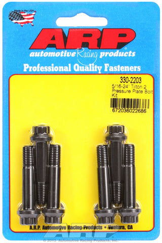 Pro Series Pressure Plate Bolt Kit for Chevrolet V8 w/ Tilton flywheel (1.500 UHL bolts)