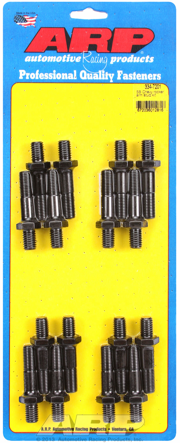 Pro Series Rocker Arm Studs for With roller rockers and stud girdle Fits most stock SBChevy with 7/1