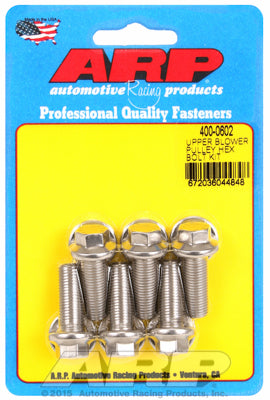 Upper blower pulley SS hex bolt kit