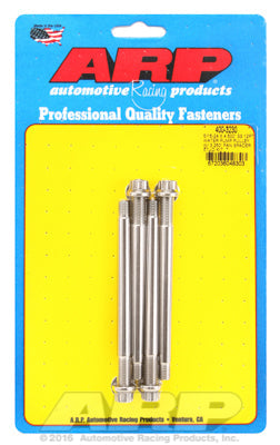 Universal Water Pump Pulley Stud Kit 3.250˝ fan spacer, broached ARP Stainless / Polished - 12-Pt He