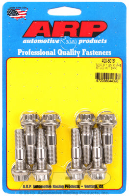 M10 X 1.25 X 48mm broached stud kit 8pcs
