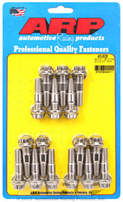 M10 X 1.25 X 48mm broached stud kit 16pcs