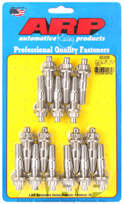 M10 X 1.25/1.50 X 55mm broached stud kit 16pcs