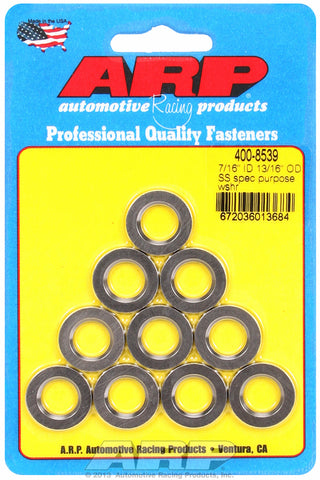 7/16ID 13/16OD SS washers