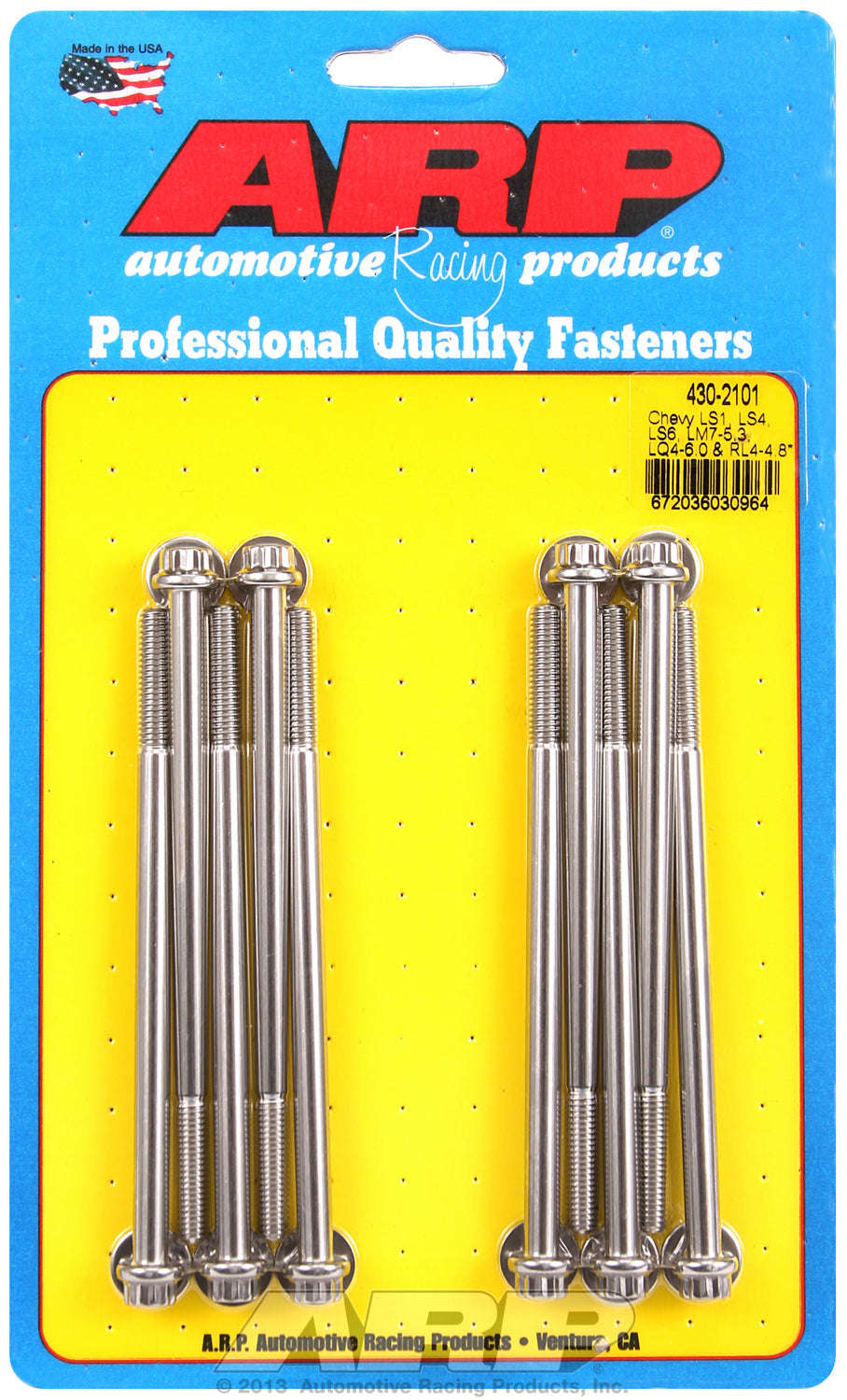 Chevy LS1, LS4, LS6, LM7-5.5, LQ4-6.0 & RL4-4.8 12pt intk mnfld blt kit