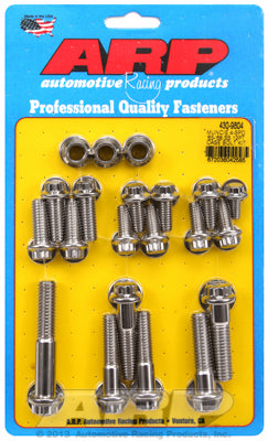 Manual Transmission Cast Bolt Kit for GM Muncie 4 Speed Stainless - 12-Pt Head