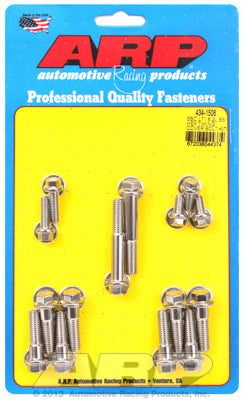 Gen V 6.2L (LT1/LT4) timing cover for Chevrolet Stainless Hex Heads