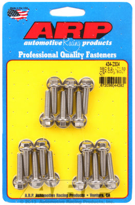 Coil Bracket Bolt Kit for Chevrolet 6.2L (LT1/LT4) Stainless - Hex Head