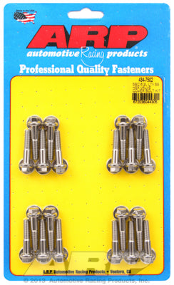 Valve Cover Bolt Kit for Cast Aluminum Covers Chevy GEN V 6.2L (LT1/ LT4) Stainless - Hex Head