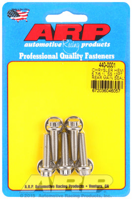Chrysler hemi 5.7/6.1L SS 12pt rear main seal plate bolt kit