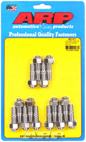 Header Stud Kit for Oldsmobile 330-455 cid Stainless Hex Head