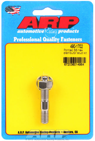 Distributor Stud Kit for Pontiac Stainless - Hex Head