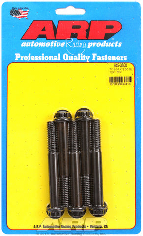 7/16-14 X 3.500 12pt 1/2 wrenching black oxide bolts
