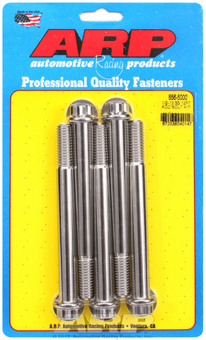 1/2-13 x 5.000 12pt SS bolts