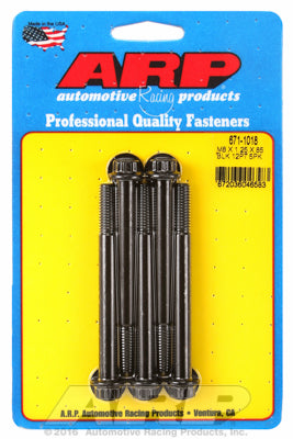 M8 x 1.25 x 85 12pt black oxide bolts