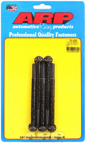 5/16-24 x 4.250 12pt black oxide bolts