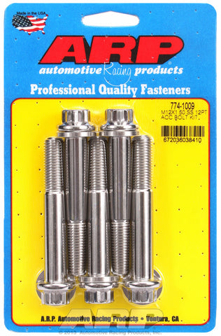 M12 x 1.50 x 80 12pt SS bolts