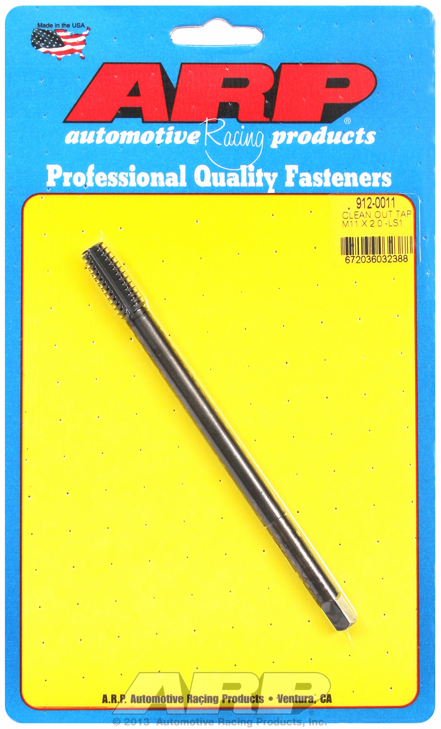 M11 X 2.00 OAL 6in LSI thread cleaning tap