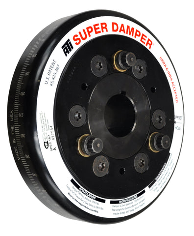 DAMPER - 6.325 - AL - CHEVY SB / 90 DEG V6 - PONT 4 CYL - 2RG