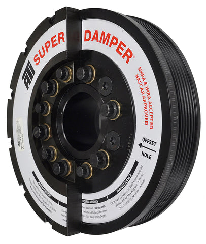 DAMPER - 7.425 - ST - 6 GRV - DURAMAX - 01-05 - LB7 & LLY - EXT BAL - 3RG - DIESEL