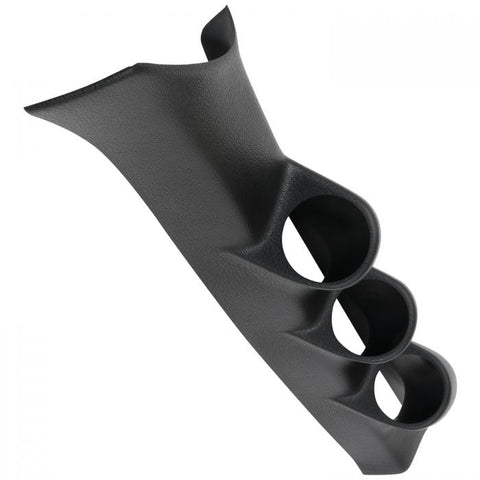 GAUGE MOUNT, A-PILLAR, FULL, TRIPLE, 2 1/16in, CAMARO/FIREBIRD 82-92 (T TOP)