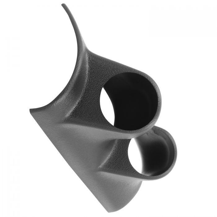 GAUGE MOUNT, A-PILLAR POD, DUAL, 2 1/16in, DODGE RAM 94-97