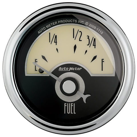GAUGE, FUEL LEVEL, 2 1/16in, 73OE TO 10OF, ELEC, CRUISER AD