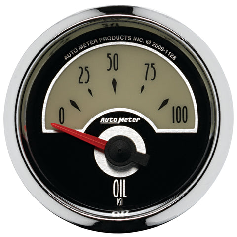 GAUGE, OIL PRESS, 2 1/16in, 100PSI, ELEC, CRUISER