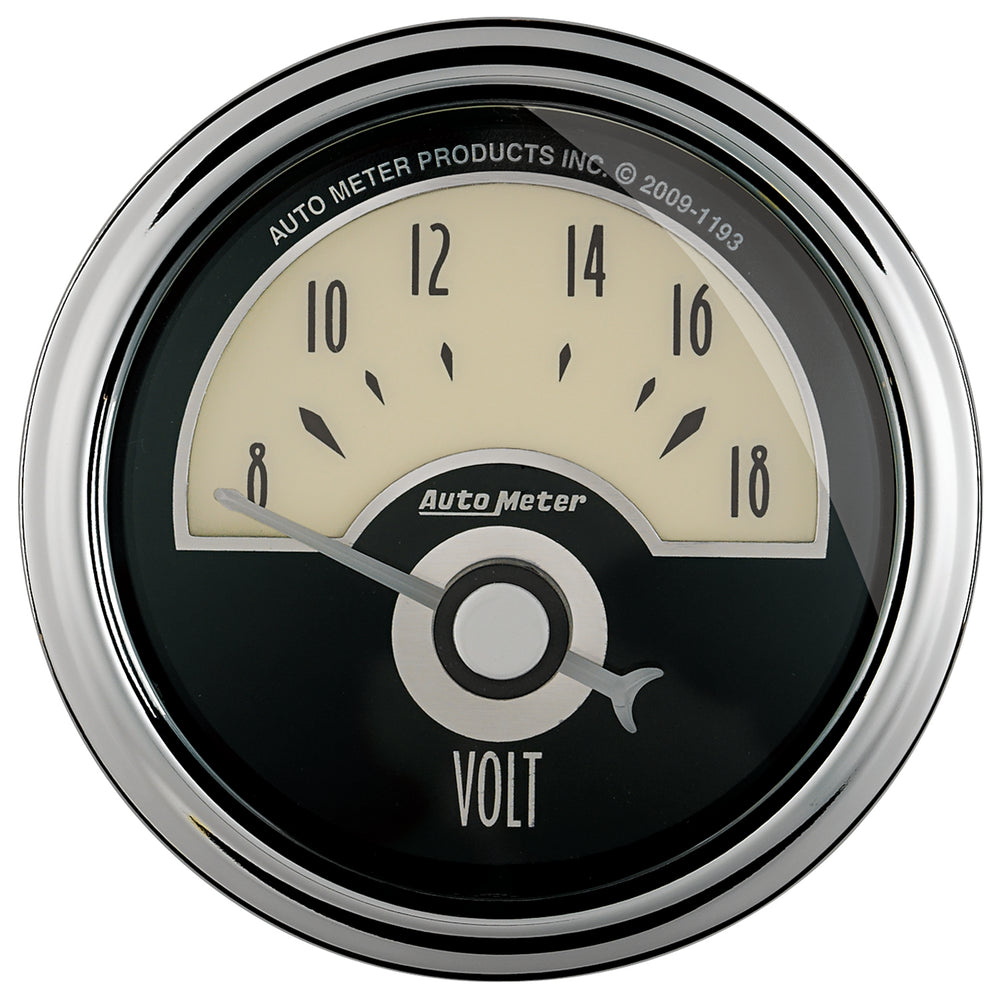 GAUGE, VOLTMETER, 2 1/16in, 18V, ELEC, CRUISER AD