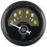 GAUGE, VOLTMETER, 2 1/16in, 18V, ELEC, CRUISER AD