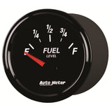 GAUGE, FUEL LEVEL, 2 1/16in, 240OE TO 33OF, ELEC, DESIGNER BLACK II