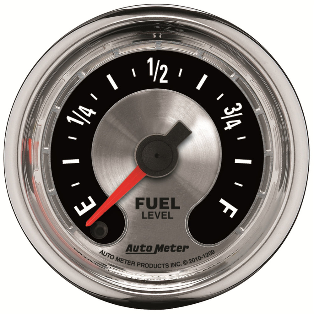 GAUGE, FUEL LEVEL, 2 1/16in, PROGRAMMABLE, AMERICAN MUSCLE