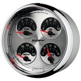 GAUGE, QUAD, 5in, 240OE-33OF, ELEC, AMERICAN MUSCLE