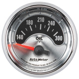 GAUGE, OIL TEMP, 2 1/16in, 300?F, ELEC, AMERICAN MUSCLE